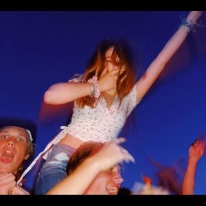 Rare brandy Melville tie top!